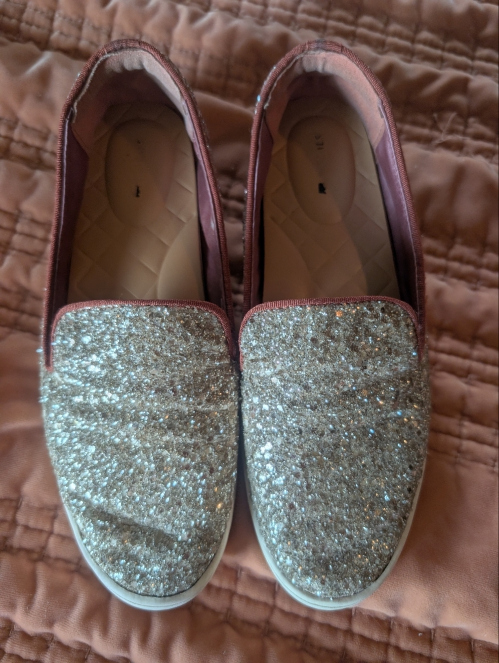 Birdies Sparkle Slip On Shoes 6.5